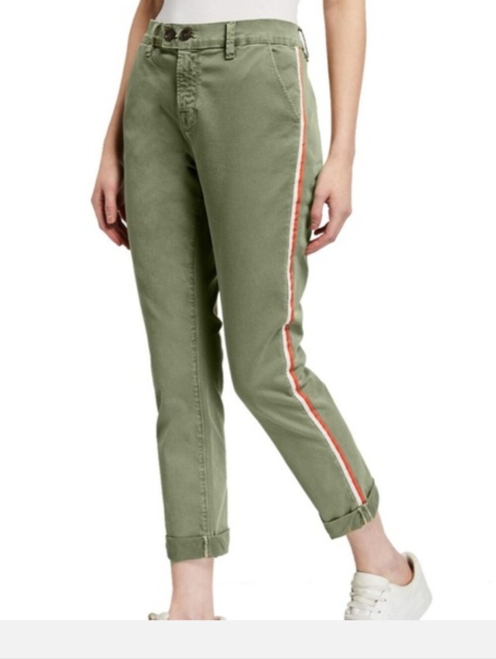 Nwt Loft Modern Chino Crop Pants Size 12